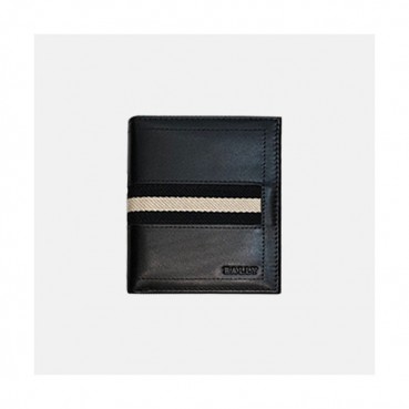 Bally 2019 Mens Leather Wallet - 발리 남성용 레더 반지갑 BALB0002.블랙