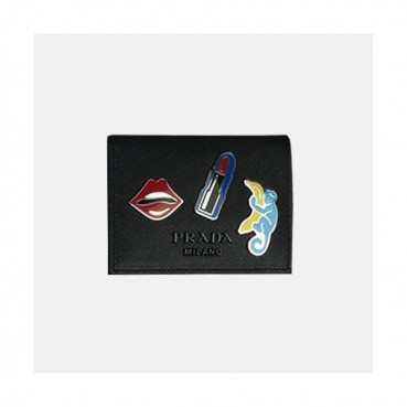 Prada 2019 Saffiano Ladies Wallet 1MV204 - 프라다 사피아노 여성용 반지갑 PRAW0137,11.2CM.블랙