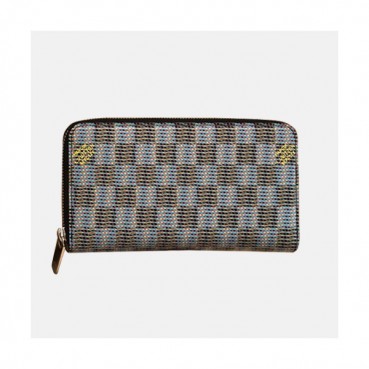 Louis Vuitton 2019 Leather Zip Wallet M68662 - 루이비통 2019 남여공용 레더 지퍼 장지갑  LOUW0252.Size(19.5CM).블루