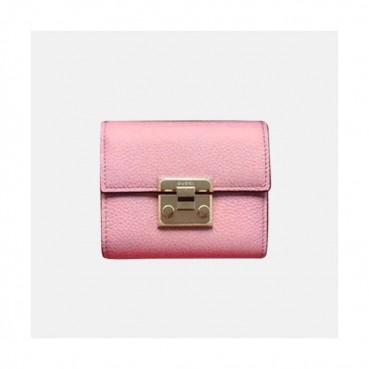 Gucci 2019 Padlock Leather Wallet,453155 - 구찌 패드락 레더 반지갑 GUW0065.Size(11CM),핑크
