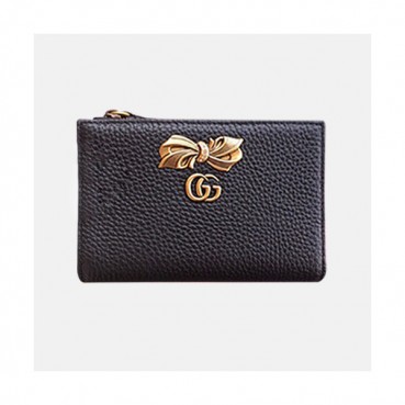 Gucci 2019 Ladies Leather Wallet  524300 - 구찌 여성용 레더 중지갑  GUW0060,Size(14cm).블랙