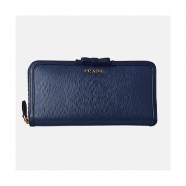 Prada 2019 Ladies Leather Wallet 1ML506 -프라다 2019 여성용 레더 장지갑,PRAW0113, 19CM,네이비