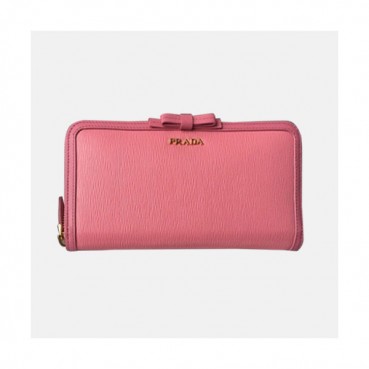 Prada 2019 Ladies Leather Wallet 1ML506 -프라다 2019 여성용 레더 장지갑,PRAW0112, 19CM,핑크