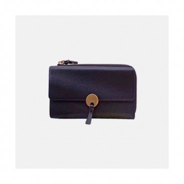 Chloe 2019 Ladies Leather Wallet,19cm - 끌로에 2019 여성용 레더 장지갑  CLW0011,19CM,블랙