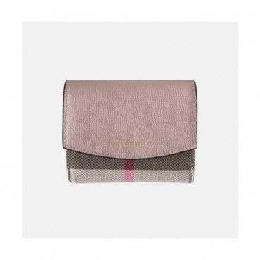 Burberry 2019 Ladies Leather Wallet - 버버리 2019 여성용 레더 반지갑 BURW0074.Size(11CM).연핑크