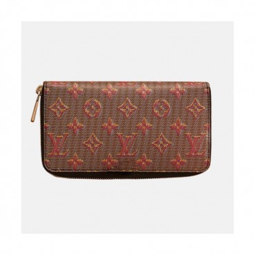 Louis Vuitton 2019 Monogram Leather Zip Wallet M68662 - 루이비통 2019 모노그램 남여공용 레더 지퍼 장지갑  LOUW0224.Size(19.5CM).레드