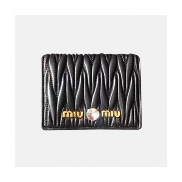 MiuMiu 2019 Leather Pocket Wallet  5ML204 - 미우미우 2019 가죽 포켓 지갑 MIU0124X 11CM