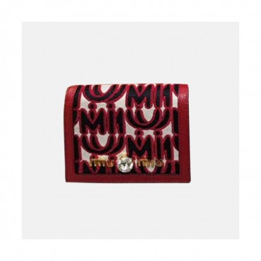 MiuMiu 2019 Leather Pocket Wallet  5MV204 - 미우미우 2019 가죽 포켓 지갑 MIU0122X 11CM