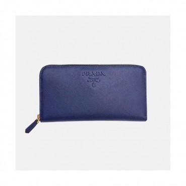 Prada 2019 Ladies Leather Wallet 1ML506 -프라다 2019 여성용 레더 장지갑,PRAW0103, 20CM,블루