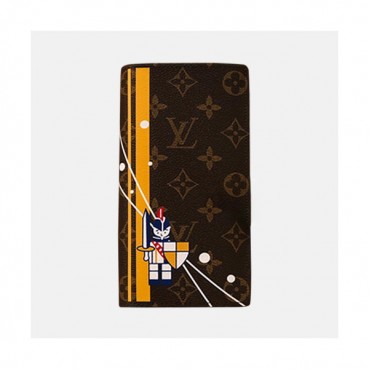 Louis Vuitton 2019 Monogram Brazza Wallet M66540 - 루이비통 2019 모노그램 남여공용 브라짜 월릿 장지갑  LOUW0190.Size(19CM).브라운