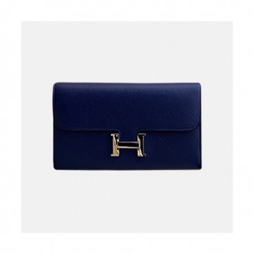 Hermes 2019 Womens Leather Wallet - 에르메스 2019 여성용 레더 장지갑 HERW0032,다크블루