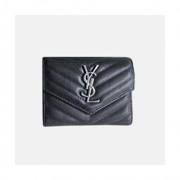 Saint Laurent 2019 Ladies  Wallet - 입생로랑 2019 여성용 반지갑 SLW0020.블랙