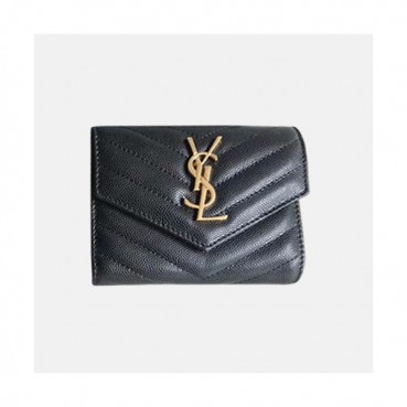 Saint Laurent 2019 Ladies  Wallet - 입생로랑 2019 여성용 반지갑 SLW0019.블랙