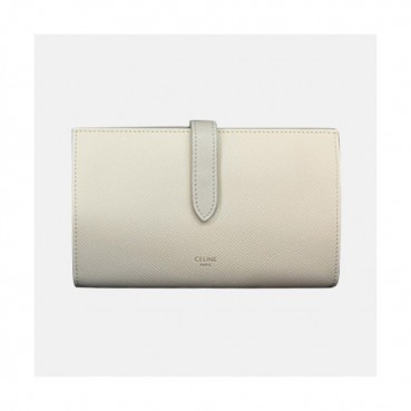Celine 2019 Ladies Wallet,19cm - 셀린느 2019 여성용 레더 장지갑,CELW00022,19cm.화이트
