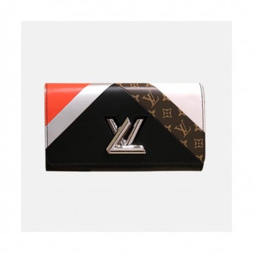 Louis Vuitton 2019 Twist Wallet M60996 - 루이비통 2019 트위스트 여성용 장지갑 LOUW0163.Size(19cm).블랙