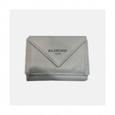 Balenciaga 2019 Leather Wallet - 발렌시아가 2019 레더 남여공용 월릿 BGW0017.화이트