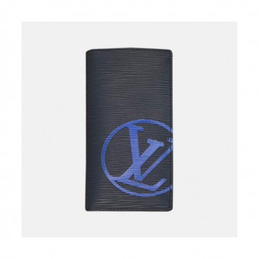 Louis Vuitton 2019 Epi Brazza Wallet M63511 - 루이비통 2019 에삐 브라짜 남여공용 장지갑 LOUW0156.Size(19cm).블루