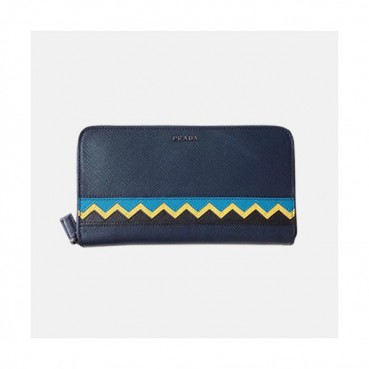Prada 2019 Mens Saffiano Leather Zip Wallet 2ML317 - 프라다 남성 사피아노 레더 지퍼 장지갑 PRAW0072,20CM, 네이비