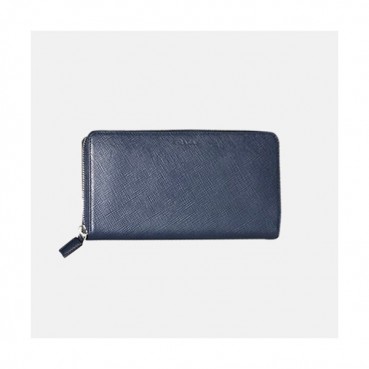 Prada 2019 Mens Saffiano Leather Zip Wallet 2ML317 - 프라다 남성 사피아노 레더 지퍼 장지갑 PRAW0063,20CM, 네이비