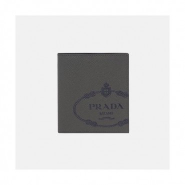 Prada 2019 Mens Saffiano Leather Wallet 2MO004 -프라다 남성 사피아노 레더 반지갑 PRAW0057, 10CM,그레이