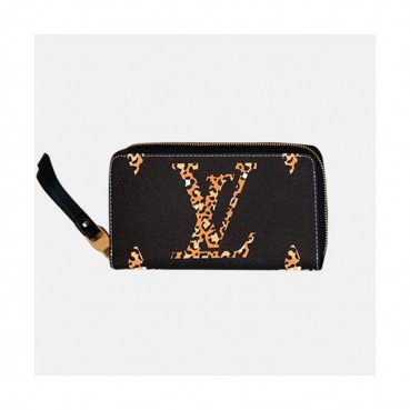 Louis Vuitton 2019 Monogram Zippy Wallet Purse M60017 - 루이비통 2019 모노그램 지피 월릿 장지갑 LOUW0135.Size(19cm).블랙