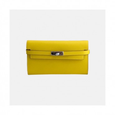 Hermes 2019 Kelly Womens  Epsom Leather Wallet - 에르메스 2019 켈리 여성용 엡송 레더 장지갑 HERW0015,옐로우