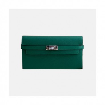 Hermes 2019 Kelly Womens  Epsom Leather Wallet - 에르메스 2019 켈리 여성용 엡송 레더 장지갑 HERW0009,그린