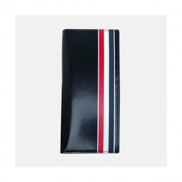 Thom Browne 2019 Leather Wallet,19.5cm - 톰브라운 2019 레더 남여공용 장지갑 TBW0024,19.5cm,블랙
