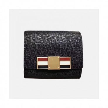 Thom Browne 2019 Leather Coin Wallet - 톰브라운 2019 레더 여성용 동전지갑 반지갑 TBW0021,블랙