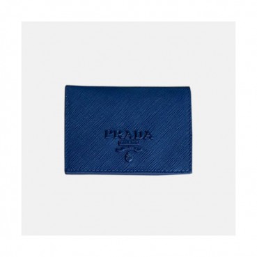 Prada 2019 Saffiano Wallet IMV204 - 프라다 사피아노 여성용 반지갑 PRAW0031. 11CM.블루