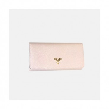 [매장판]Prada 2019 Saffiano Wallet 1MH132 - 프라다 사피아노 여성용 장지갑 PRAW0030.19CM.인디핑크