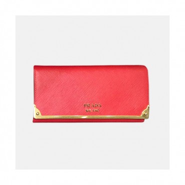 Prada 2019 Saffiano Wallet 1MH132 - 프라다 사피아노 여성용 장지갑 PRAW0028.19CM.레드