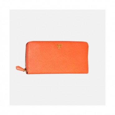 Prada 2019 Saffiano Zip Round Wallet 2ML188 - 프라다 사피아노 여성용 지퍼 라운드 장지갑 PRAW0023.21CM.오렌지