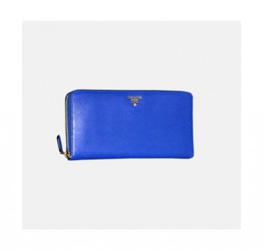 Prada 2019 Saffiano Zip Round Wallet 2ML188 - 프라다 사피아노 여성용 지퍼 라운드 장지갑 PRAW0022.21CM.블루