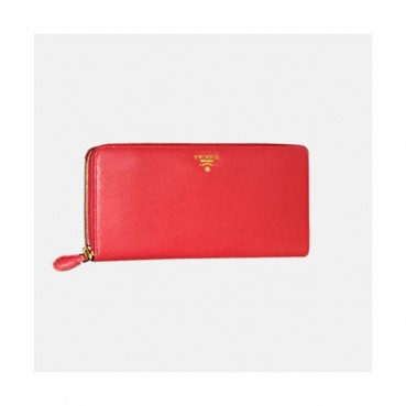 Prada 2019 Saffiano Zip Round Wallet 2ML188 - 프라다 사피아노 여성용 지퍼 라운드 장지갑 PRAW0021.21CM.레드