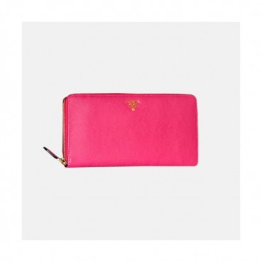 Prada 2019 Saffiano Zip Round Wallet 2ML188 - 프라다 사피아노 여성용 지퍼 라운드 장지갑 PRAW0020.21CM.핫핑크