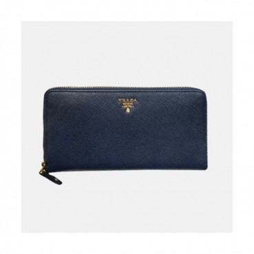 Prada 2019 Saffiano Zip Round Wallet 2ML506 - 프라다 사피아노 여성용 지퍼 라운드 장지갑 PRAW0019.20CM.네이비