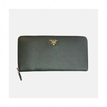 Prada 2019 Saffiano Zip Round Wallet 2ML506 - 프라다 사피아노 여성용 지퍼 라운드 장지갑 PRAW0013.20CM.다크그린