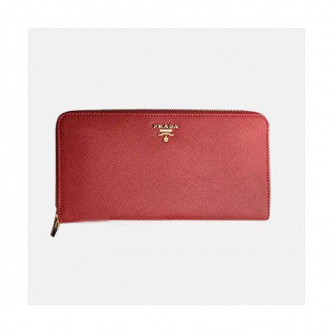Prada 2019 Saffiano Zip Round Wallet 2ML506 - 프라다 사피아노 여성용 지퍼 라운드 장지갑 PRAW0012.20CM.레드