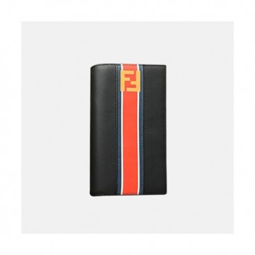 Fendi 2019 Leather Wallet - 펜디 남여공용 레더 장지갑 FENW0036.Size(18.5cm).다크네이비
