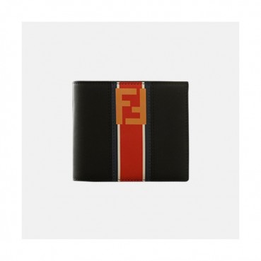 Fendi 2019 Leather Wallet - 펜디 남여공용 레더 반지갑 FENW0035.Size(11.5cm).다크네이비