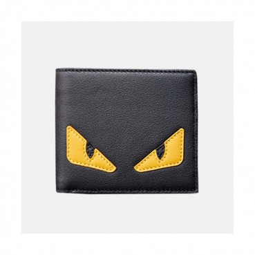 Fendi 2019 Leather Wallet - 펜디 남여공용 레더 반지갑 FENW0030.Size(11.5cm).블랙