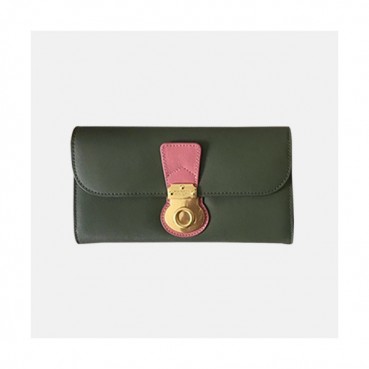 Burberry 2019 Trench Leather Wallet - 버버리 여성용 트렌치 레더 장지갑 BURW0061.Size(19CM).카키