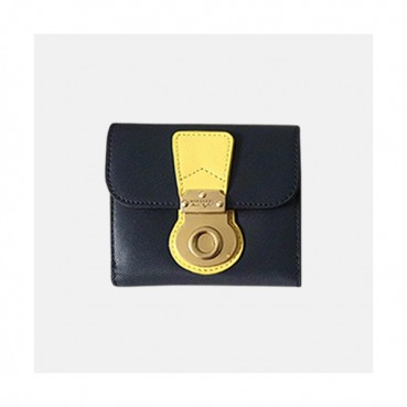 Burberry 2019 Trench Leather Wallet - 버버리 여성용 트렌치 레더 지갑 BURW0057.Size(11CM).네이비