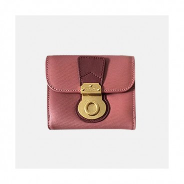 Burberry 2019 Trench Leather Wallet - 버버리 여성용 트렌치 레더 지갑 BURW0055.Size(11CM).핑크