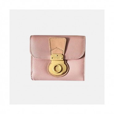 Burberry 2019 Trench Leather Wallet - 버버리 여성용 트렌치 레더 지갑 BURW0054.Size(11CM).연핑크