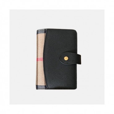 Burberry 2019 Leather Wallet - 버버리 여성용 레더 중지갑 BURW0046.Size(12CM).블랙