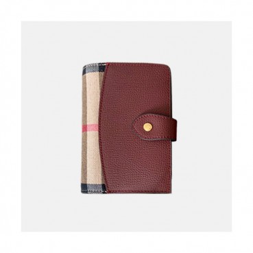 Burberry 2019 Leather Wallet - 버버리 여성용 레더 중지갑 BURW0045.Size(12CM).레드