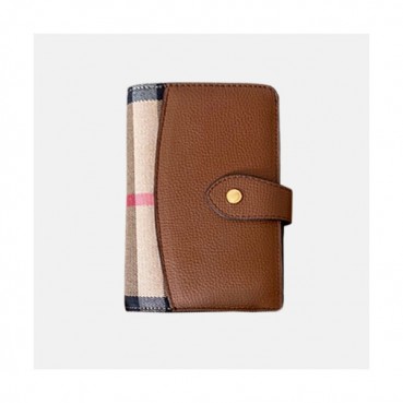 Burberry 2019 Leather Wallet - 버버리 여성용 레더 중지갑 BURW0044.Size(12CM).브라운