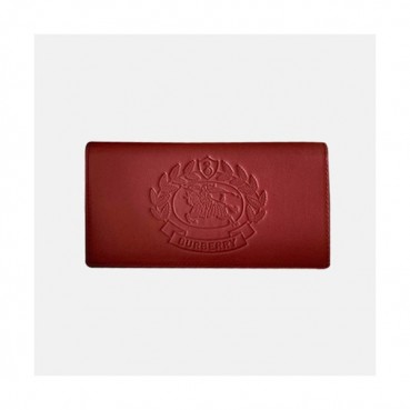 Burberry 2019 Leather Wallet - 버버리 남여공용 레더 장지갑 BURW0029.Size(19CM).레드